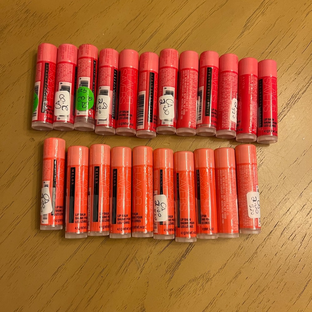 Avon Flavor Savor Lip Balm Bundle